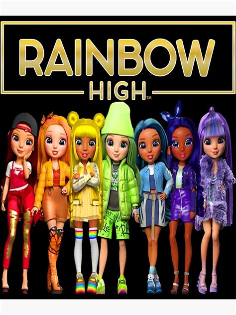 Rainbow High T For Fans Rainbow High Dolls Rainbow High Characters