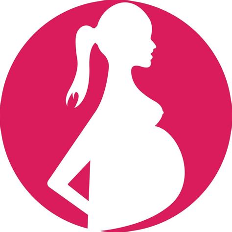 pregnant woman logo pregnant women vector icon template 22059775 vector art at vecteezy