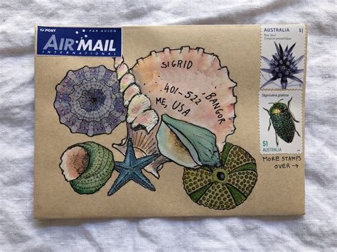 62 Ideas For A Letter Envelope Art Snail Mail Art Mail Art