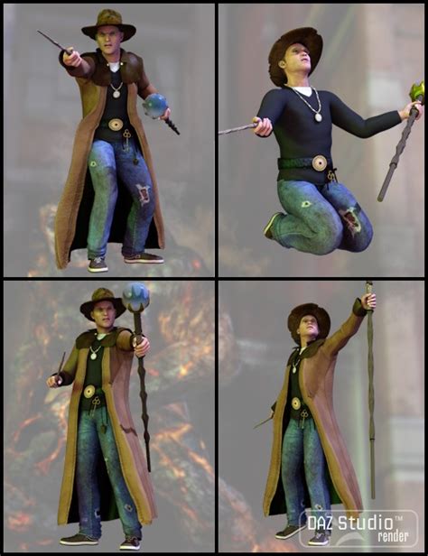 The Mage Poses Other Animations And Poses For Daz Studio And Poser