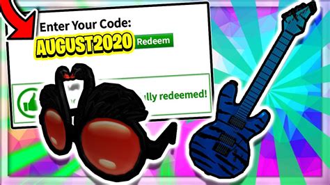 August 2020 All Working Roblox Promo Codes Youtube