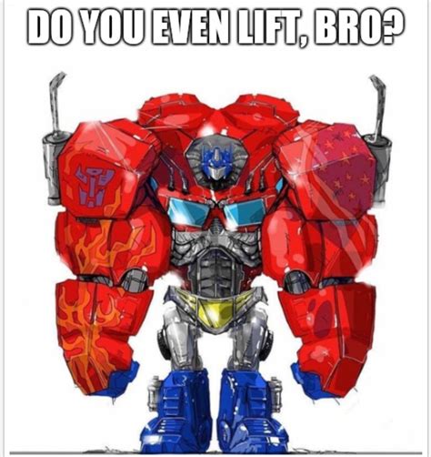 Funny Optimus Prime Transformers Fan Art