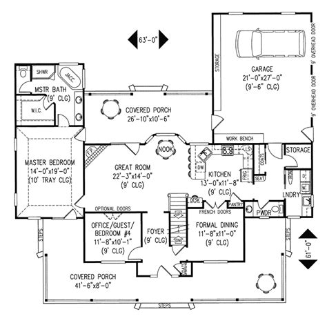 Amish Hill Country Farmhouse Farmhouse Floor Plans Farmhouse Style