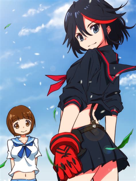 Matoi Ryuuko Senketsu And Mankanshoku Mako Kill La Kill Drawn By Matokechi Danbooru