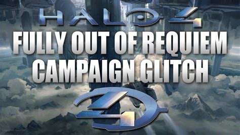 Halo 4 Glitches New Out Of Map On Campaign Mission Requiem Youtube