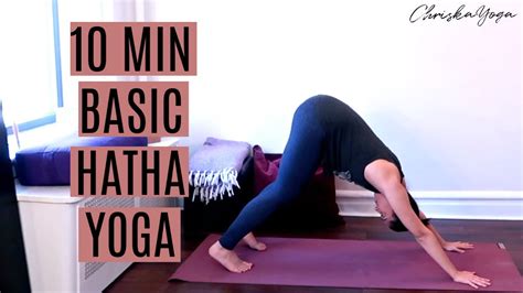 Min Basic Hatha Yoga For Beginners Beginners Yoga Routine