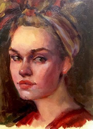Love Painting Portrait Painting Quiet Moments Daily Paintworks Big