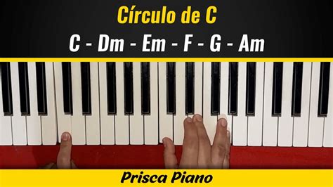 Los Círculos Armónicos En El Piano Progresiones De Acordes Youtube