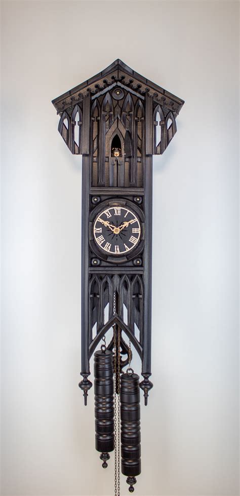 8 Days Cuckoo Clock Gothic Style 8101sch