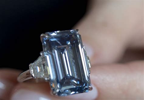Oppenheimer Blue Diamond Sets New Record Fetches 57 Million