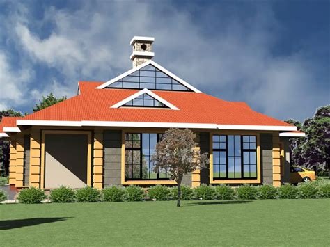 3 Bedroom Bungalow House Plans Hpd Consult