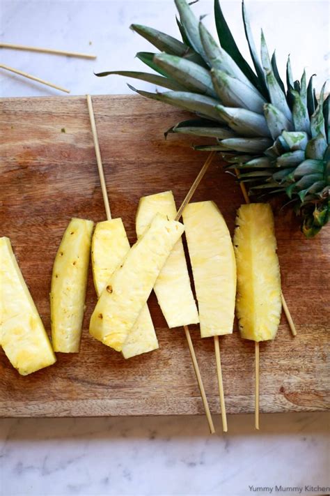 How To Cut A Pineapple Yummy Mummy Kitchen