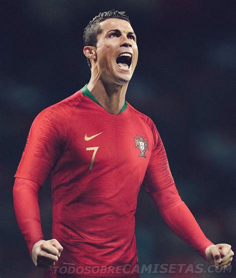 Portugal 2018 World Cup Nike Kits Cristiano Ronaldo Portugal