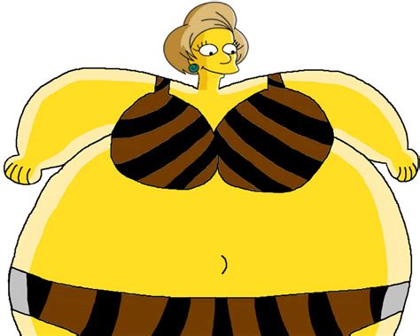 Edna Krabappel Fat Bikini By Jp1994 On Deviantart