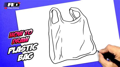 How To Draw Plastic Bag Youtube
