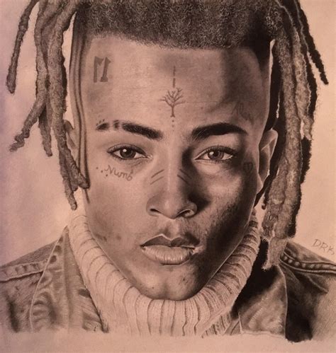 Xxxtentacion Face Drawing Easy