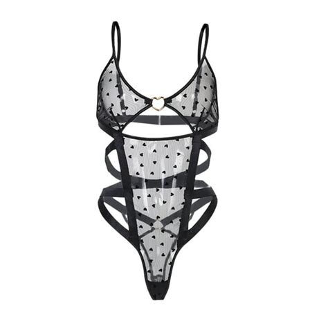 Honeeladyy Sales Online Lingerie For Women For Sex Naughty See Through Lace Lingerie Bodysuit
