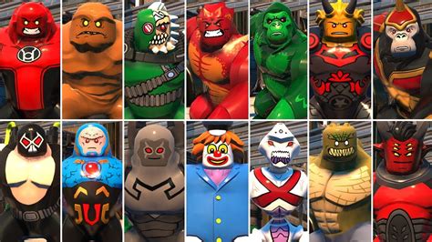Lego Dc Super Villains All Characters Previewpna