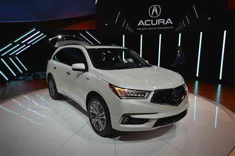 Upgraded Acura Mdx Unveiled At New York Show