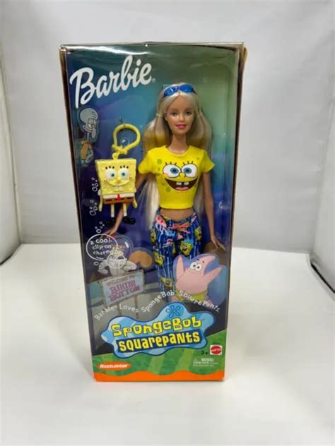 Mattel B Nickelodeon Barbie Loves Spongebob Squarepants Doll