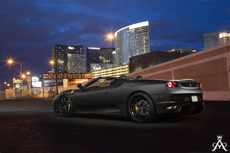 Aristo Black F430 Ferrari Forged Matt Spider Wheels Hd