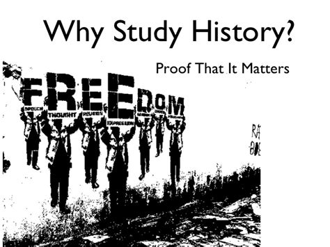 Why Study History