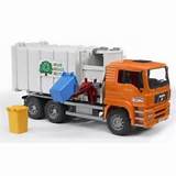 Images of Orange Garbage Trucks