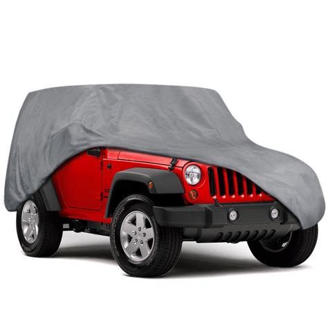 Buy Motor Trend Outdoor Car Cover For Jeep Wrangler 2 Door All