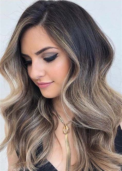 Perfect Balayage Highlights With Dark Roots In Year 2019 Absurd