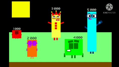 Numberblocks Fanmadenb Band Retro Thosuands Youtube Images And Photos