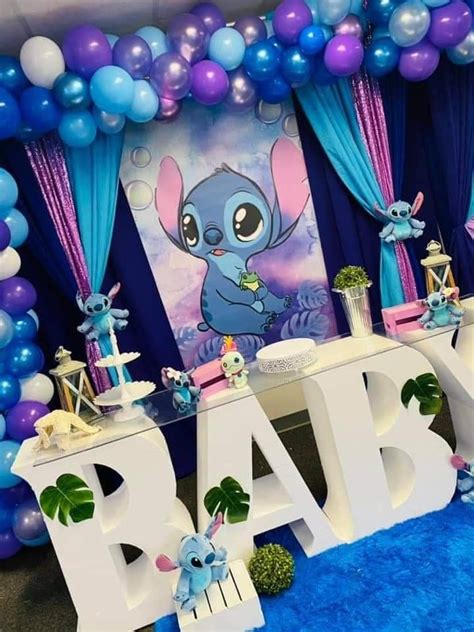 Pin By Alexis Werner On Baby Shower Diy Birthday Party Lilo And