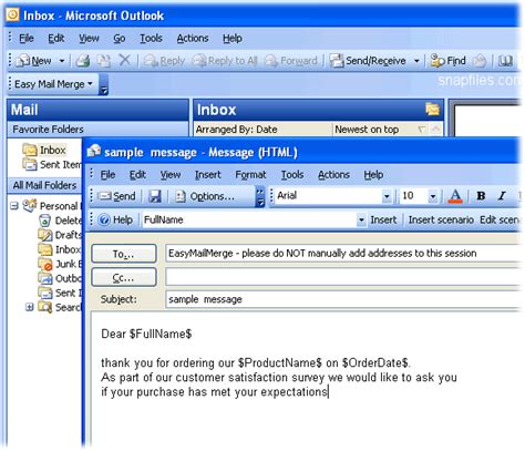 Easy Mail Merge For Outlook Screenshot And Download At