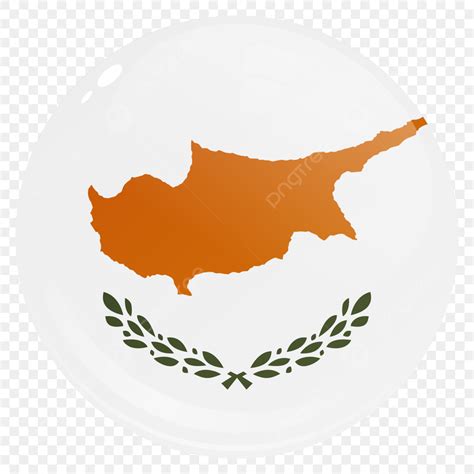 Cyprus Flag Vector Hd Images Round Country Flag Cyprus Round Country