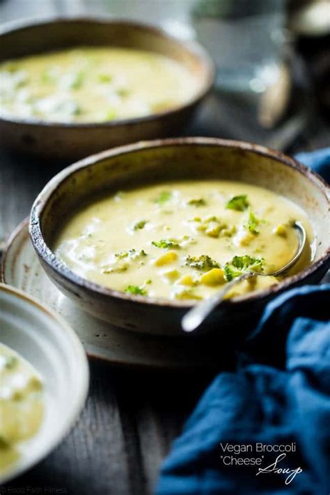 Preheat the oven to 180°c. Vegan Broccoli Cheese Soup | Food Faith Fitness
