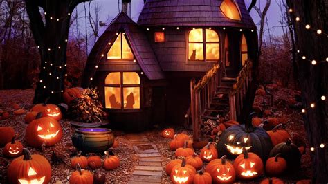 Cozy Halloween Ambience Crackling Fireplace Sounds Cozy Autumn