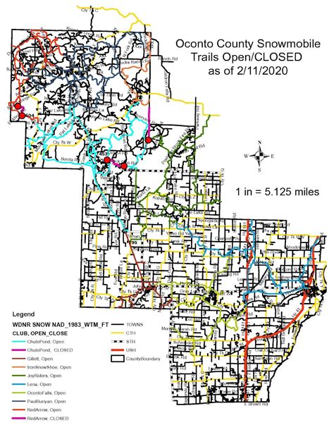 Oconto County Trail Reports
