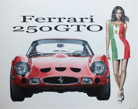 Ferrari Girl Voiture Ferrari Illustration De Voiture Voitures Rapides