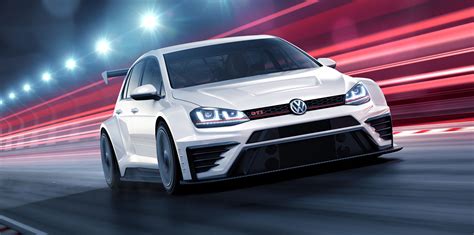 Volkswagen Golf Gti Tcr Race Car Revealed Photos 1 Of 4