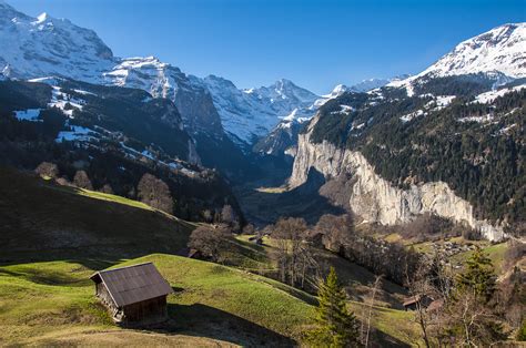 Jungfrau Lauterbrunnen Wall And Valley Magnificent View O Flickr