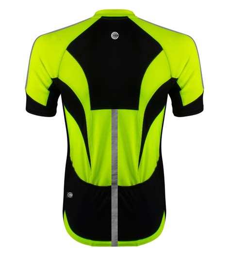 High Vis Reflective Cycling Jersey Made For Visibility And Safety
