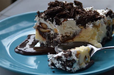 Christmas sweets are more than just cookies—it's cookies and dessert, right? Can I get that recipe?: Peanut Buster Bar Ice Cream Dessert
