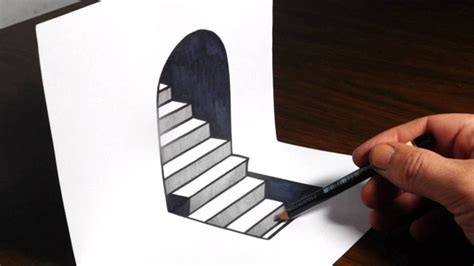 View Art Optical Illusion 3d Drawing Images Drawing 3d Easy