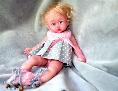 Full Body Silicone Baby Doll Asel 9 Inch Kovalevadoll Tiny Silicone