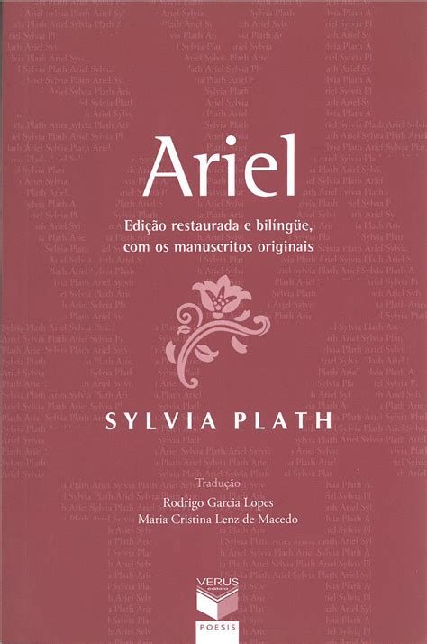 Brazilian Edition Of Ariel By Sylvia Plath Sylvia Plath Tiel Simple