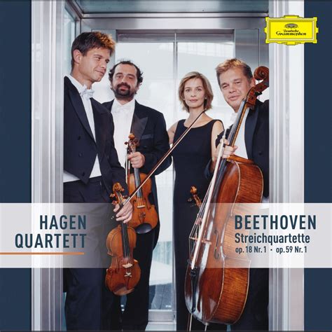 ‎beethoven String Quartets Op 18 No 1 And Op 59 No 1 ハーゲン弦楽四重奏団の