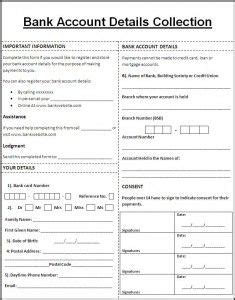 Platinum debit card application form. 3+ Bank Account Forms (With images) | Word template, Words, Accounting