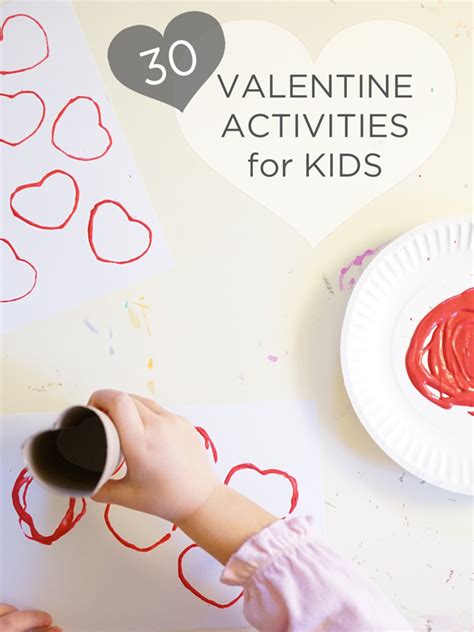 Valentine Activities For Kids