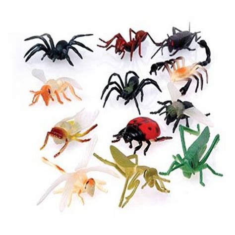 Geekshive Toy Insects One Dozen Figures Action And Toy Figures