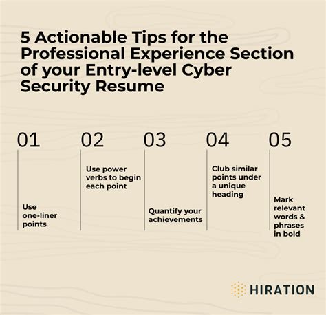 It isn't just about effective security measures, either; Entry Level Cyber Security Resume: 2020 Guide with 10+ Examples