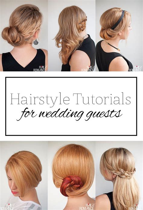 It is for a reason; Top 5 hairstyle tutorials for wedding guests - Hair Romance